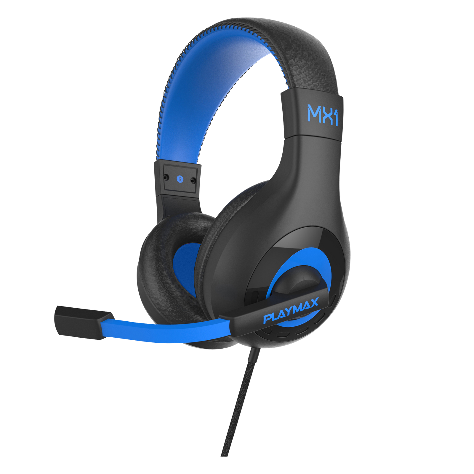 PLAYMAX MX1 UNIVERSAL HEADSET - BLUE