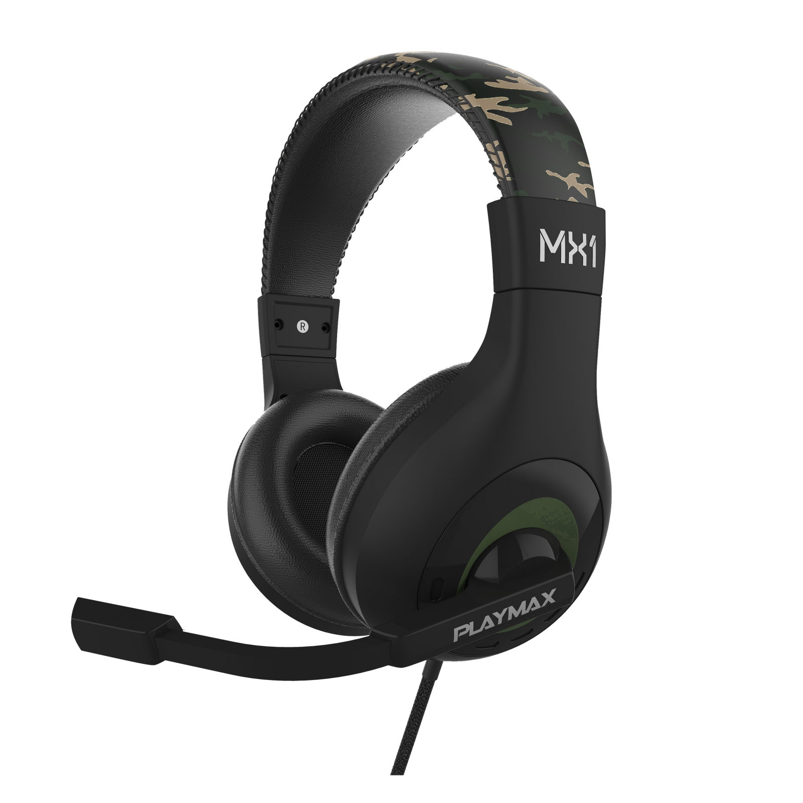 PLAYMAX MX1 UNIVERSAL HEADSET - JUNGLE CAMO